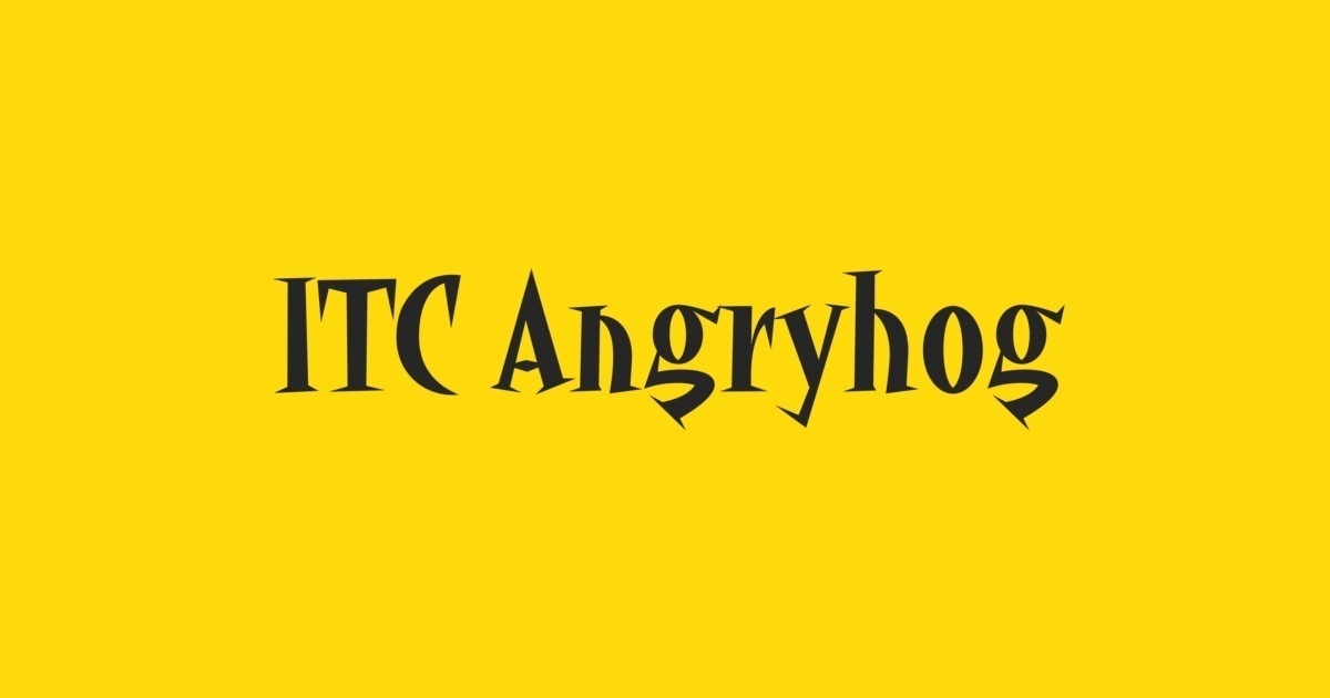 Angryhog ITC