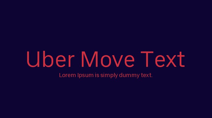 Uber Move Text MLM