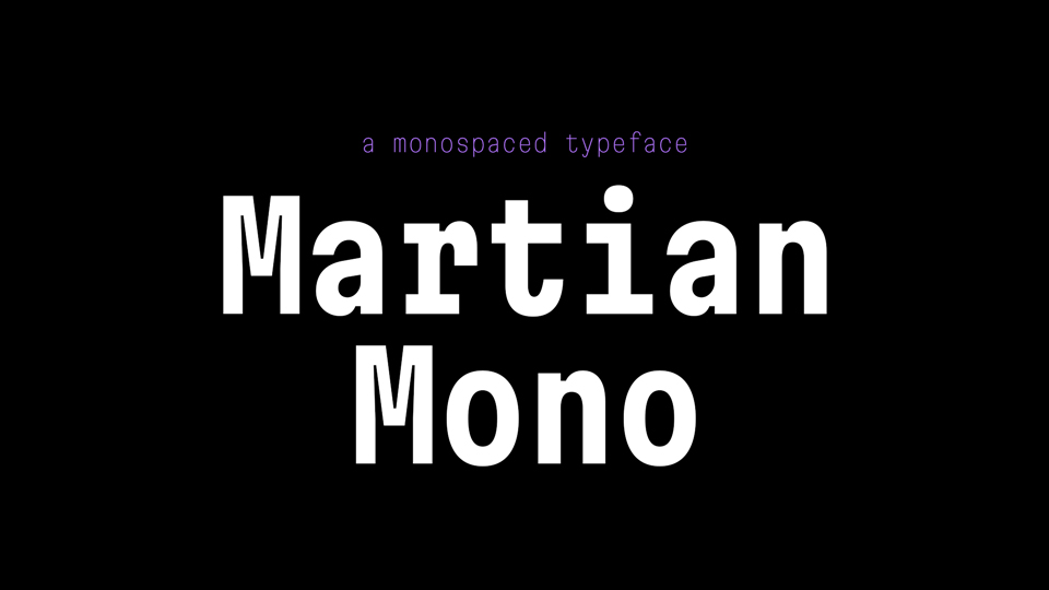 Martian Mono