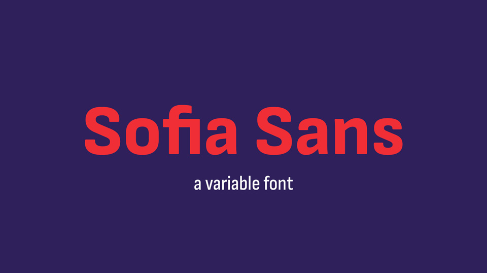 Sofia Sans Extra Condensed