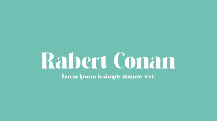 Rabert Conan