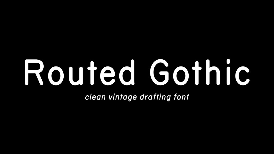 Routed Gothic
